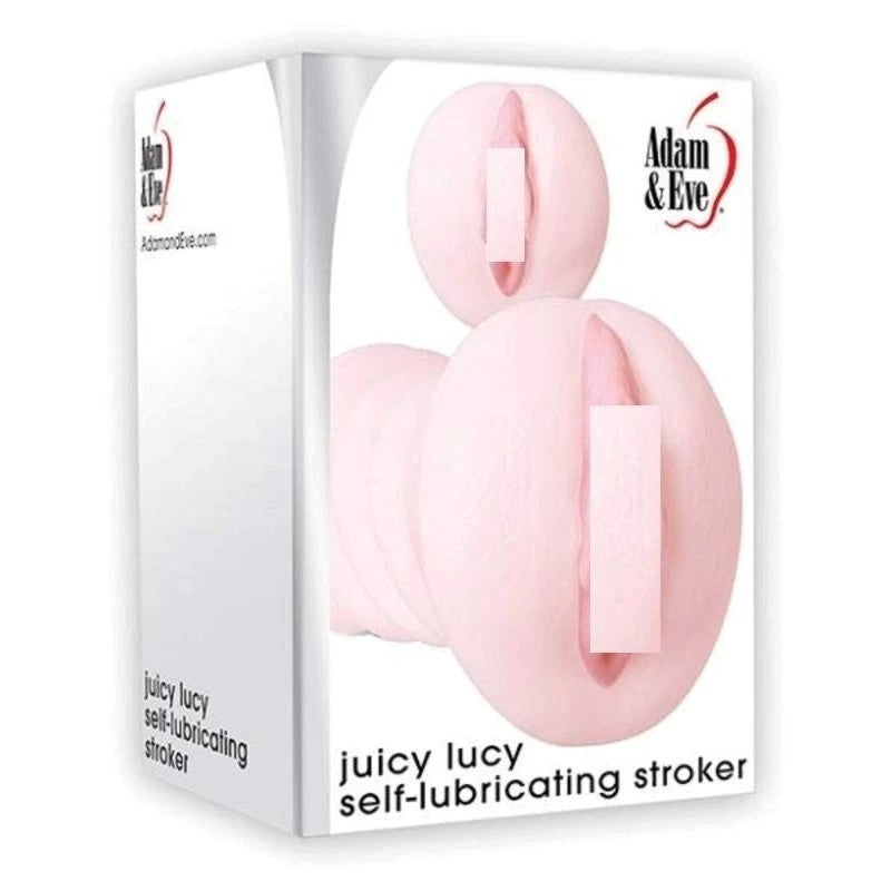 Adam & Eve Sextoys - Juicy Lucy Male Stroker for Unparalleled Pleasure Realistic Butts And Vaginas
