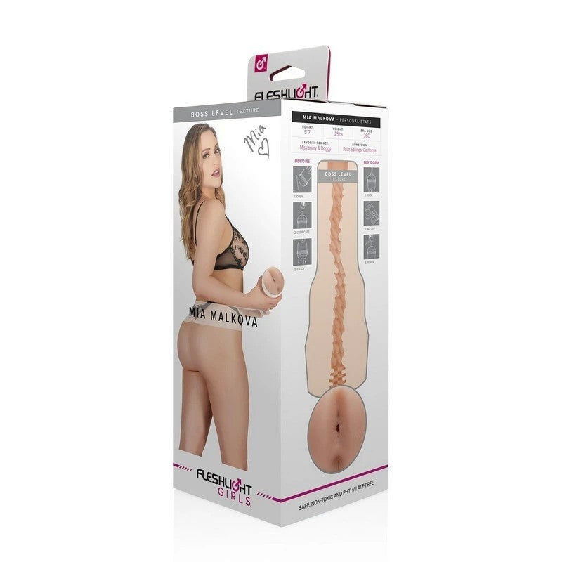 Fleshlight Girls Mia Malkova Lvl Up Mens Masturbator Sleeve Fleshlight Male Masturbators