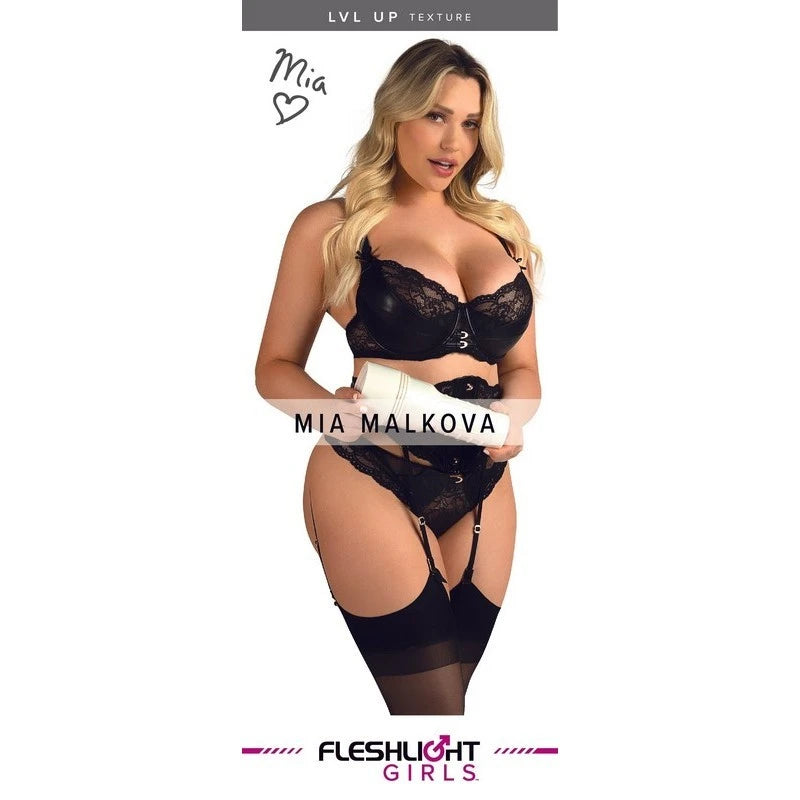 Fleshlight Girls Mia Malkova Lvl Up Mens Masturbator Sleeve Fleshlight Male Masturbators