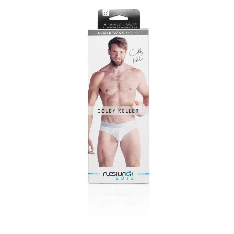 Fleshjack Boys Colby Keller Lumberjack Realistic Male Stroker Masturbators and Strokers