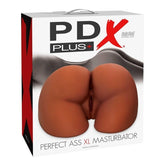 PDX Plus Perfect Ass XL Male Masturbator Brown Realistic Butts And Vaginas