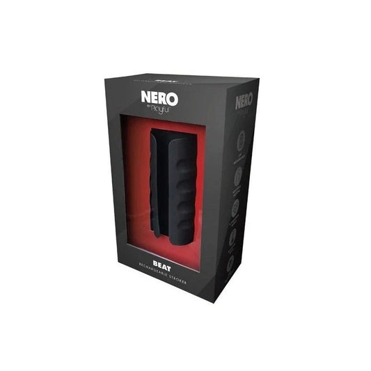 Nero by Playful Beat Rechargeable Stroker - Masturbators and Strokers