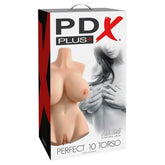 PDX Plus Perfect 10 Torso Fanta Flesh Male Masturbator Love Dolls