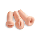 Pipedream Extreme Toyz All 3 Holes Realistic Male Stroker Masturbators and Strokers