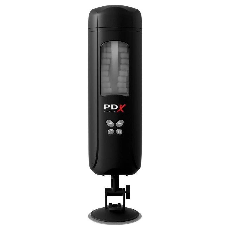 PDX Elite Ultimate Milker Vibrating Male Masturbator Masturbators and Strokers