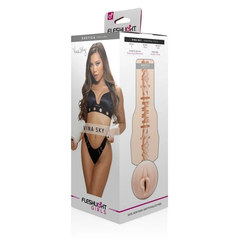 Fleshlight Girls Vina Sky Exotica Male Masturbator Masturbators and Strokers