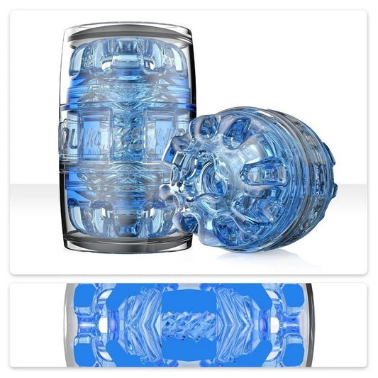 Fleshlight Quickshot Turbo Male Pleasure Stroker Blue Ice - Masturbators and Strokers