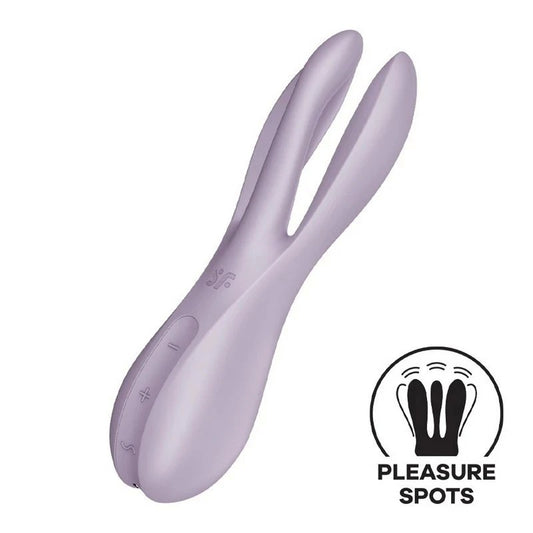 Satisfyer Threesome 2 Layon 12 Functions Clitoral Massager - Masturbators and Strokers