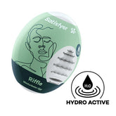 Satisfyer Riffle Mens Pleasure Masturbator Egg Masturbators and Strokers