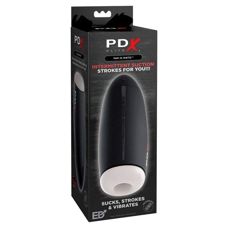 PDX Elite Fap-O-Matic Powerful Suction Male Masturbator Masturbators and Strokers