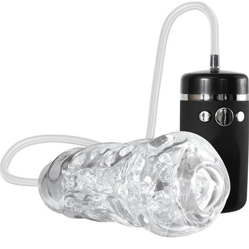 Adam & Eve Vibrating & Sucking Pleasure Stroker Masturbators and Strokers