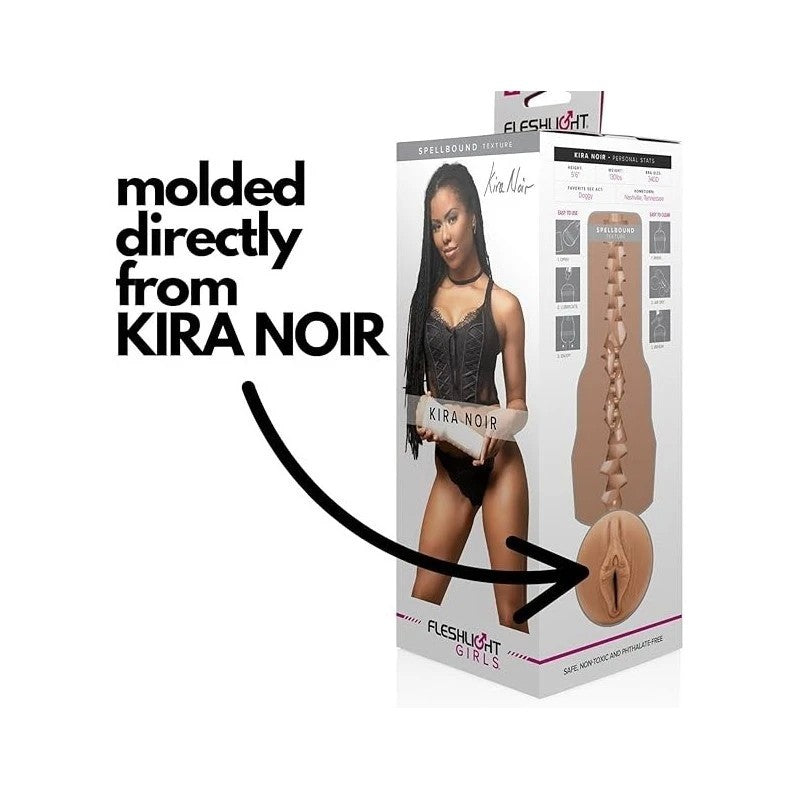 Fleshlight Girls Kira Noir Spellbound Mens Masturbator Masturbators and Strokers