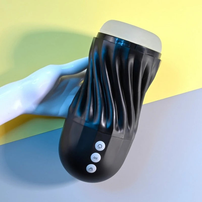 Playboy Pleasure Solo Vibrating Male Masturbator Masturbators and Strokers