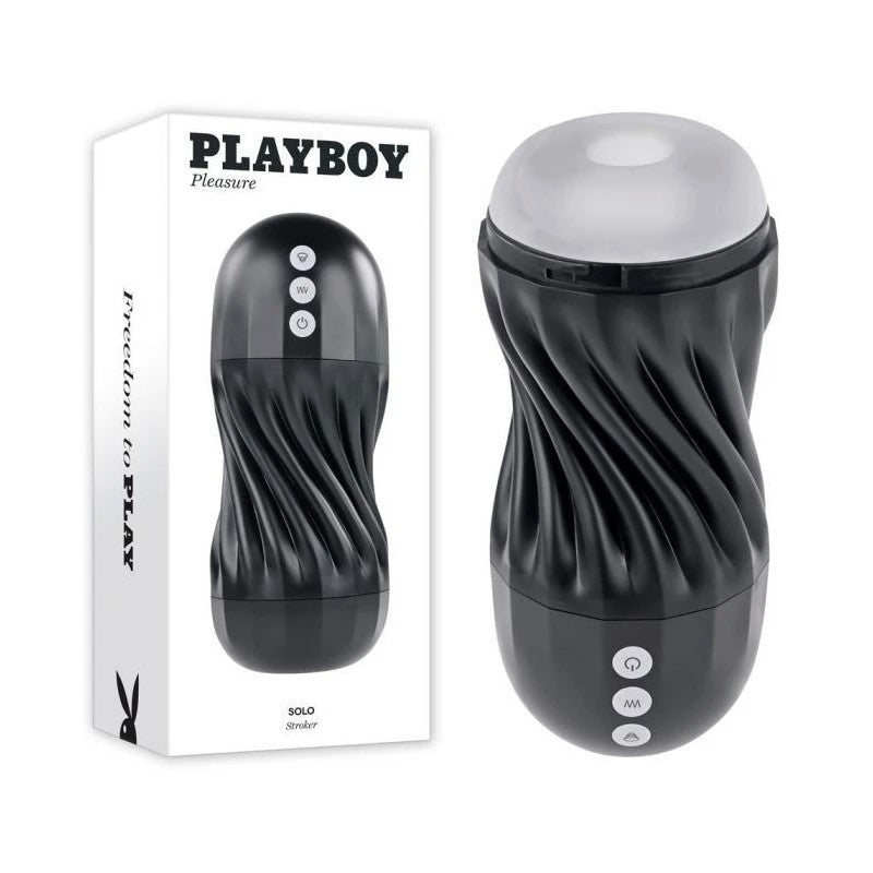 Playboy Pleasure Solo Vibrating Male Masturbator Masturbators and Strokers