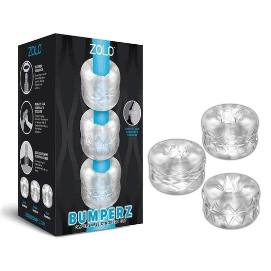 Zolo Bumperz - Dual-Sided Strokers for Unparalleled Satisfaction - Masturbators and Strokers