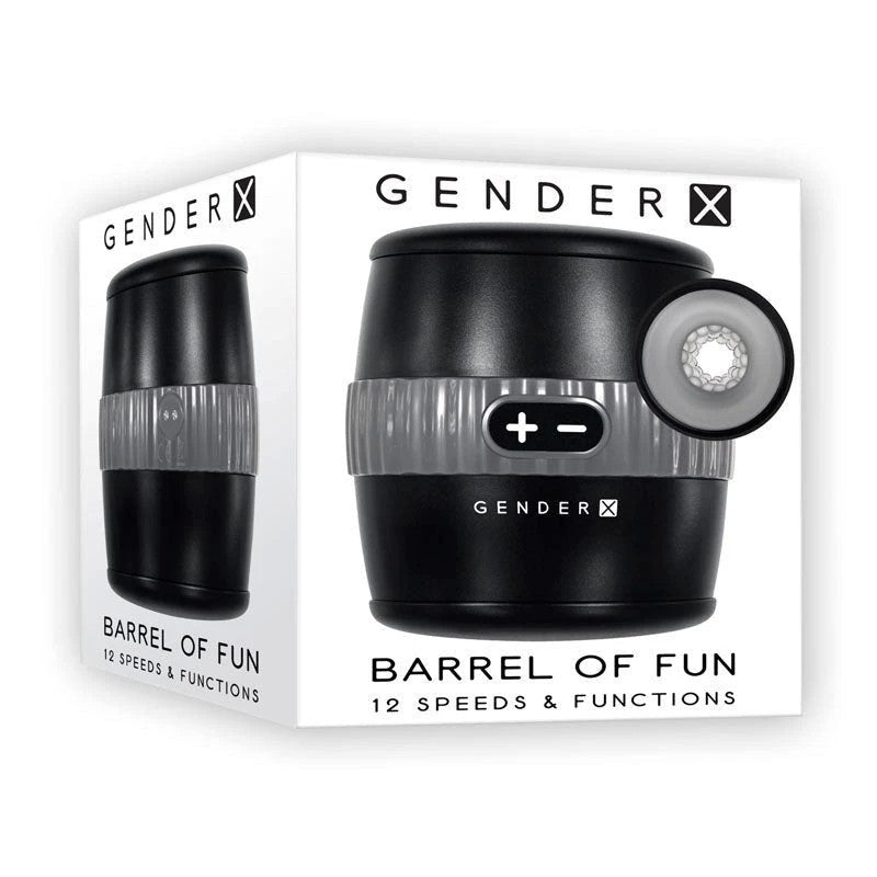 Gender X's Dual-Ended Vibrating Delight - 12 Thrilling Modes Masturbators and Strokers