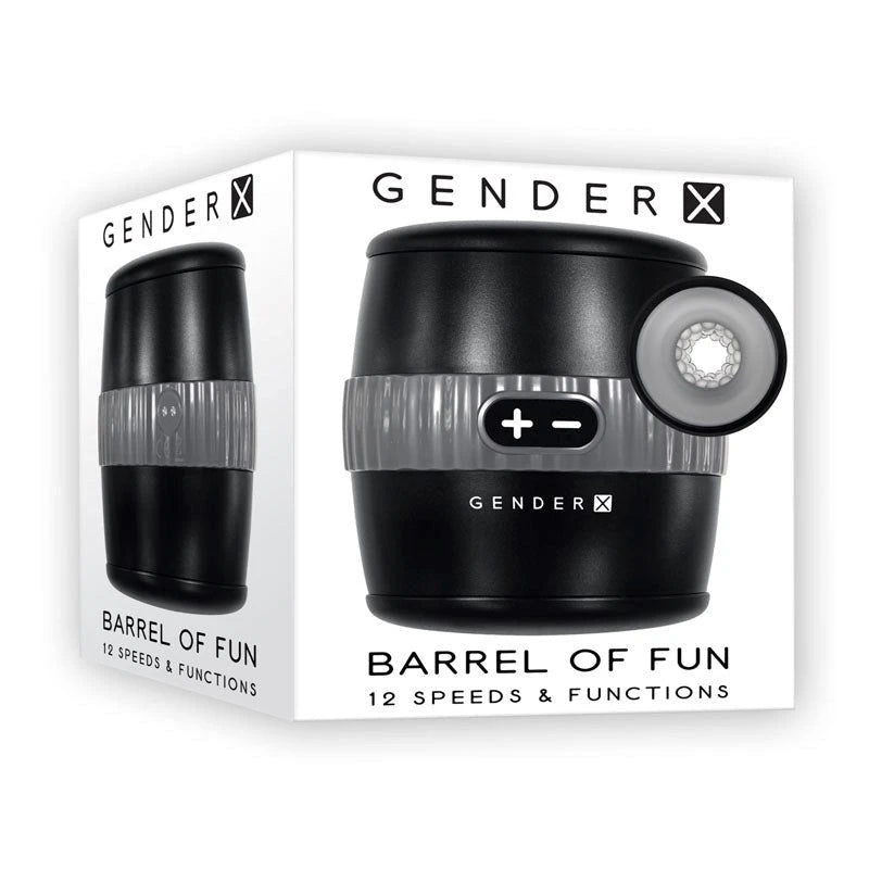 Gender X's Dual-Ended Vibrating Delight - 12 Thrilling Modes Masturbators and Strokers