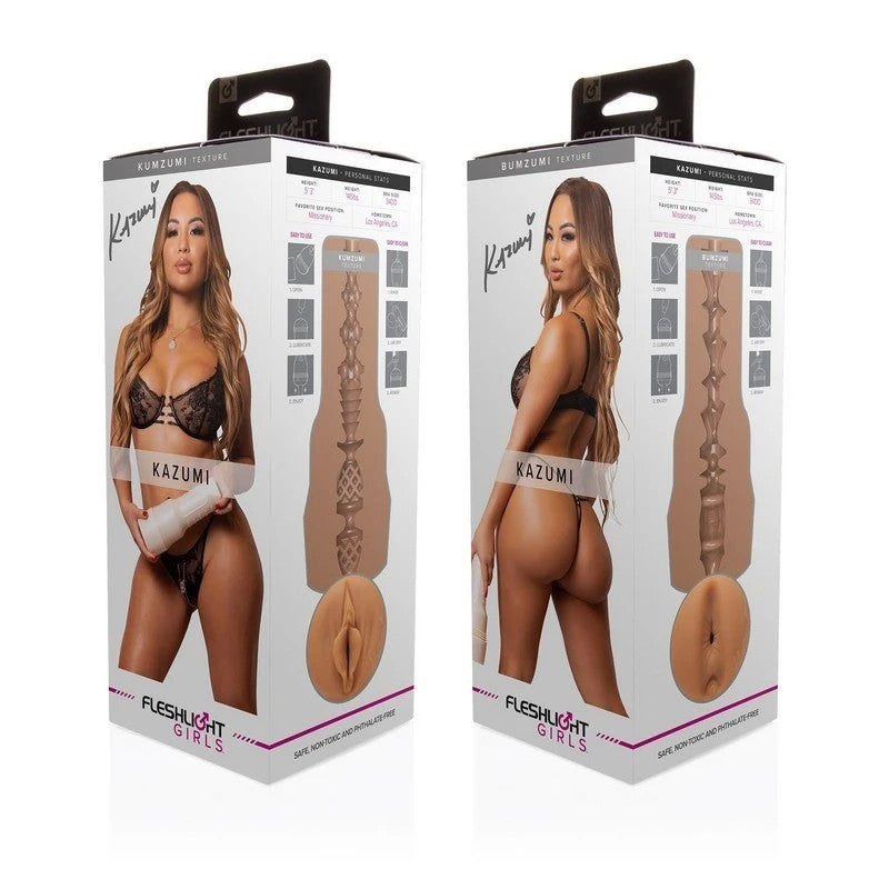 Fleshlight Girls Kazumi Kumzumi Realistic Vagina Mens Stroker Realistic Butts And Vaginas