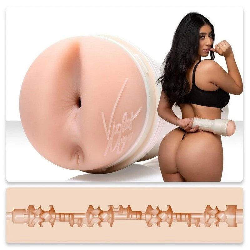 Fleshlight Girls Violet Myers Ahegao Realistic Butt Stroker Realistic Butts And Vaginas