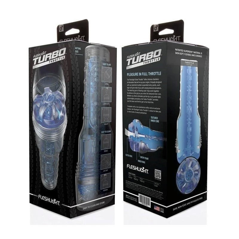 Fleshlight Turbo Throttle Male Stroker Device Masturbators and Strokers