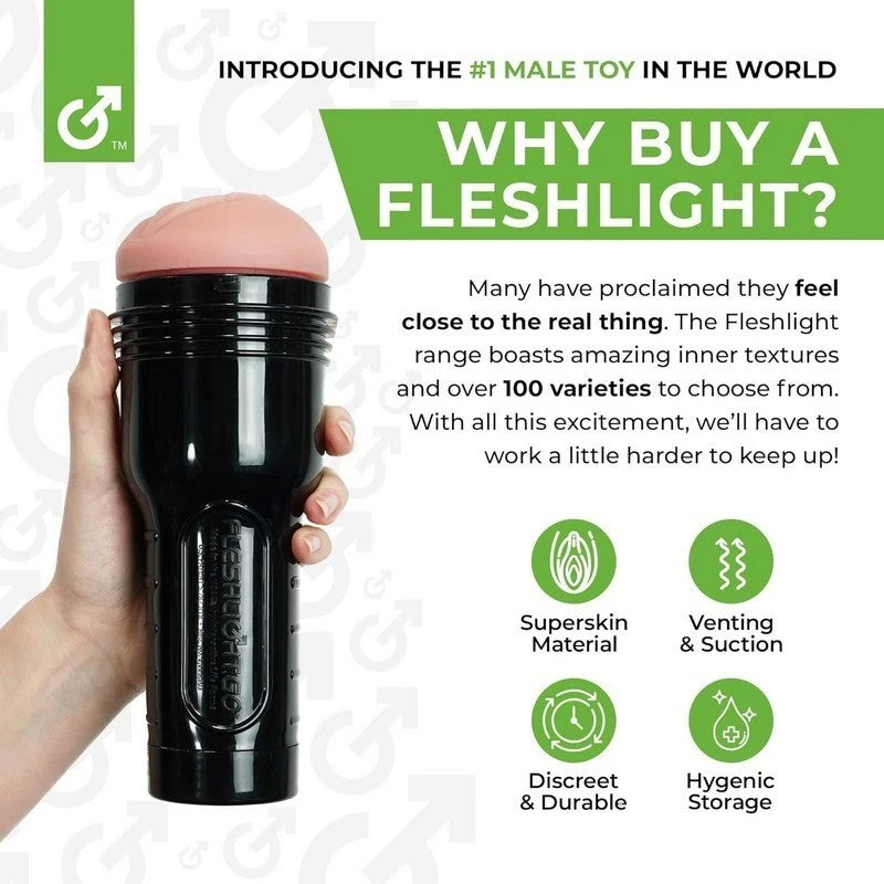 Fleshlight Quickshot Stoya Lady and Butt Male Masturbator Fleshlight Male Masturbators
