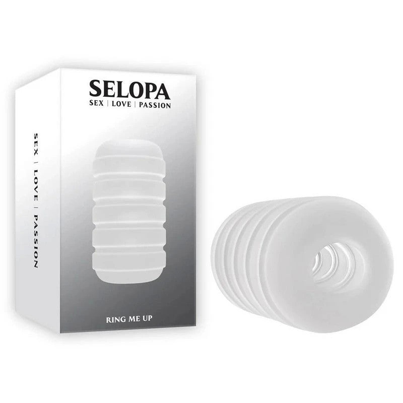 Selopa RING ME UP - Dual Entry Mens Masturbator for Customizable Pleasure Masturbators and Strokers