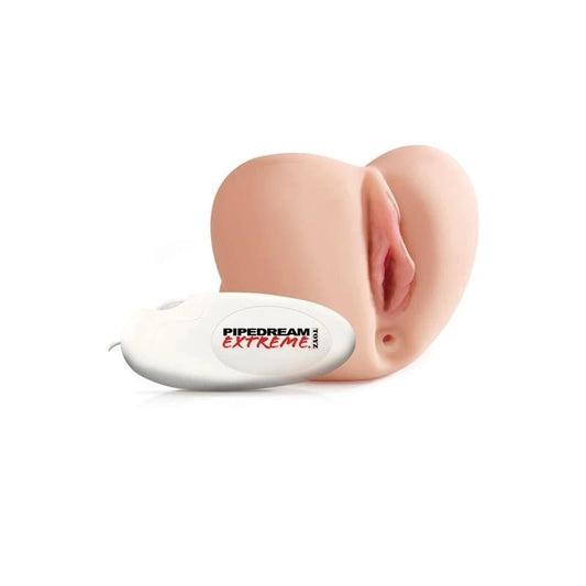 Pipedream Extreme Vibrating D.P. Fuck Slut Male Stroker - Masturbators and Strokers