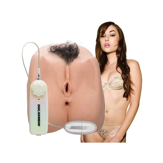 Doc Johnson Sasha Grey UR3 Vibrating Pussy & Ass Masturbator - Masturbators and Strokers
