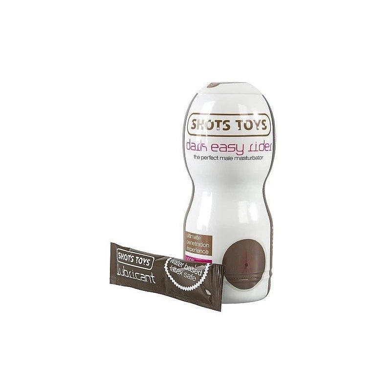 Shots Toys Dark Easy Rider Anal Masturbators and Strokers