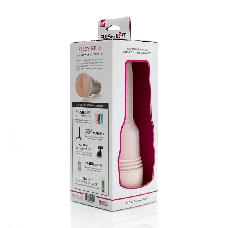 Fleshlight Girl Riley Reid Realistic Mens Masturbator Masturbators and Strokers