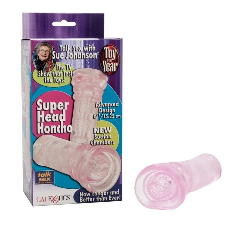 CalExotics Sue Johanson Super Head Honcho Male Stroker Masturbators and Strokers