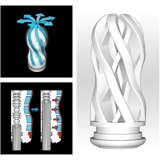 Tenga Air-Tech Re-Usable Vacuum Cup U.S Grey - Masturbators and Strokers