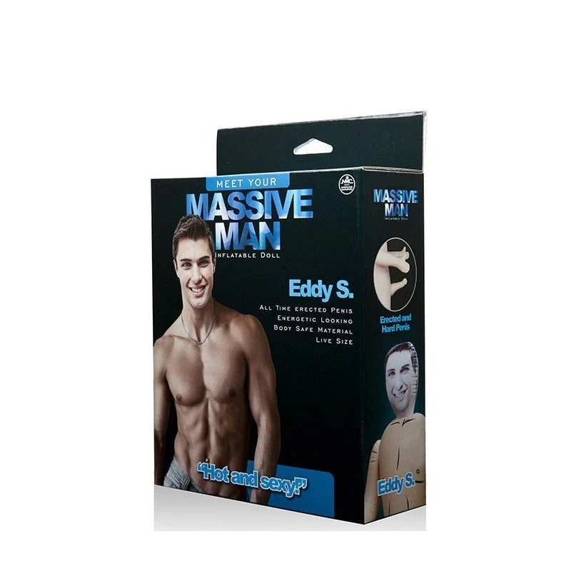 Eddy S - The Ultimate Inflatable Companion for Unforgettable Pleasure Masturbators and Strokers