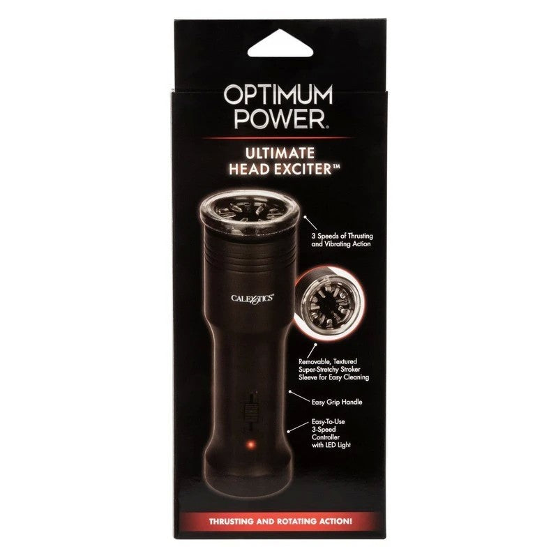 CalExotics Optimum Power Ultimate Head Exciter Stroker Masturbators and Strokers