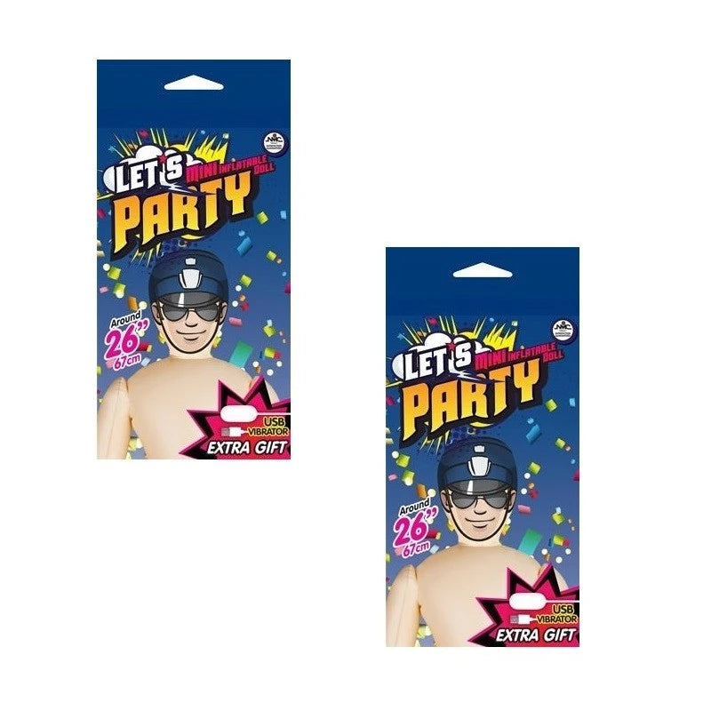 NMC's Vibrant Companion - Let's Party Mini Doll Eddie Love Dolls