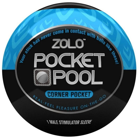 Zolo Pocket Pool Single Corner Pocket - Masturbators and Strokers