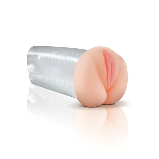 Pipedream Extreme Deluxe See-Thru Realistic Stroker - Realistic Butts And Vaginas