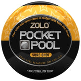 Zolo Pocket Pool Single Sure Shot Masturbators and Strokers