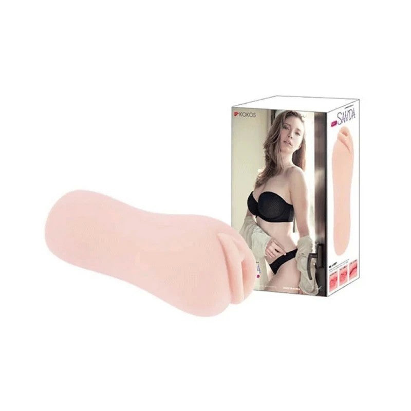 Kokos Sanda Mini Double Layer Male Stroker Masturbators and Strokers