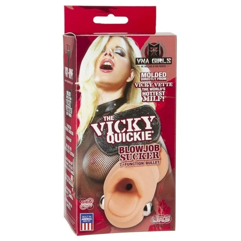 Doc Johnson Vicky Vette Ultraskyn Deep Throat Sucker Stroker Masturbators and Strokers