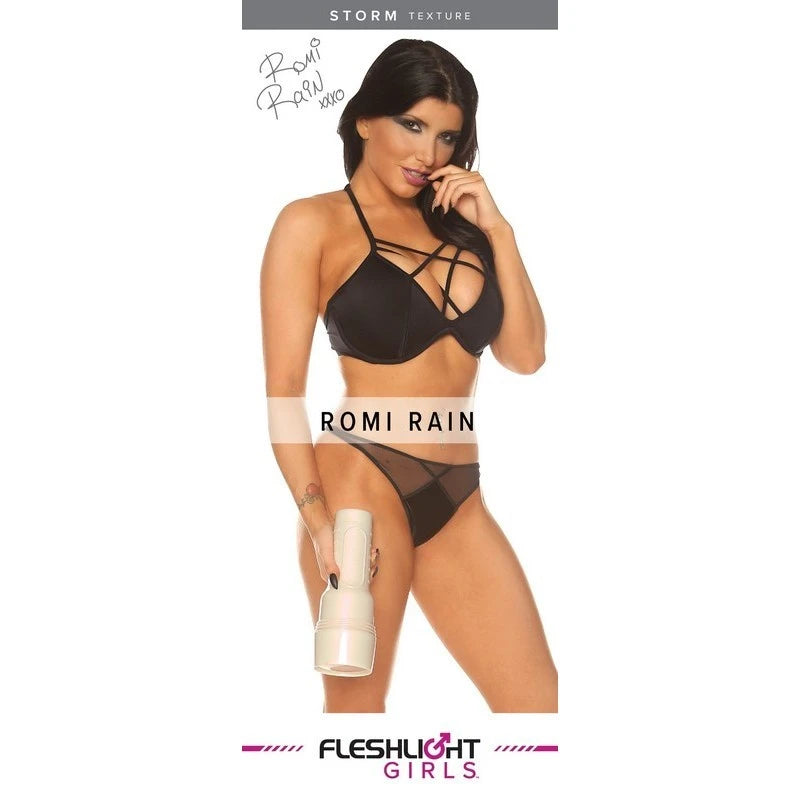 Fleshlight Girls Romi Rain Storm Realistic Vagina Stroker Fleshlight Male Masturbators