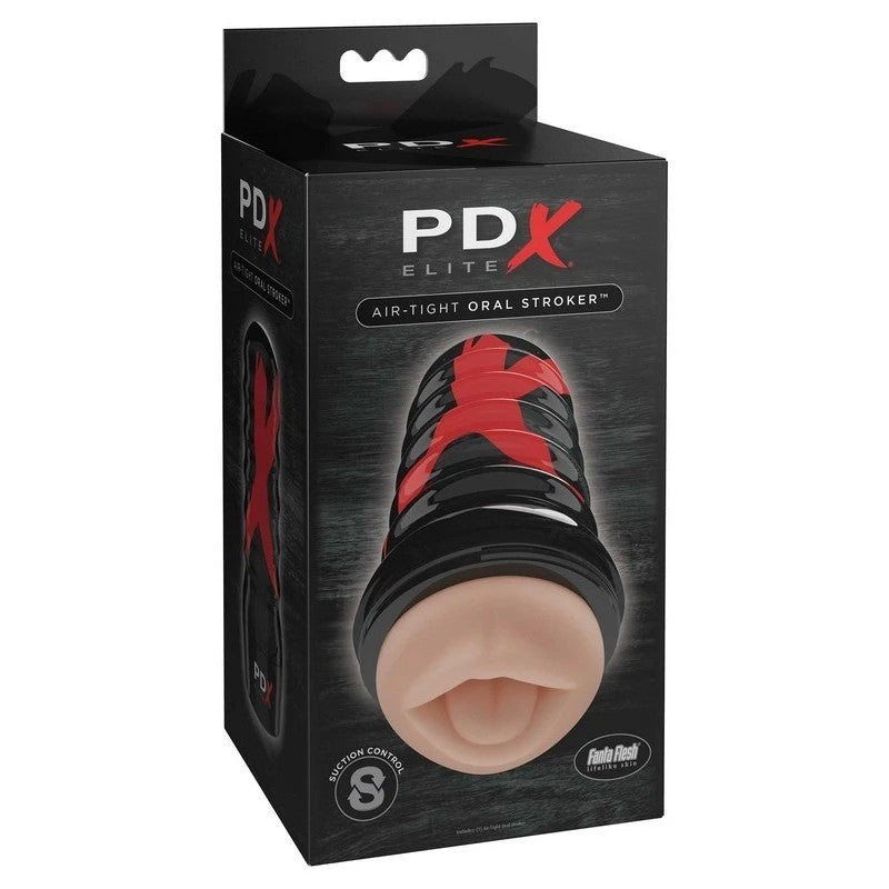 PDX Elite Air Tight Oral Sex Mens Stroker Masturbators and Strokers