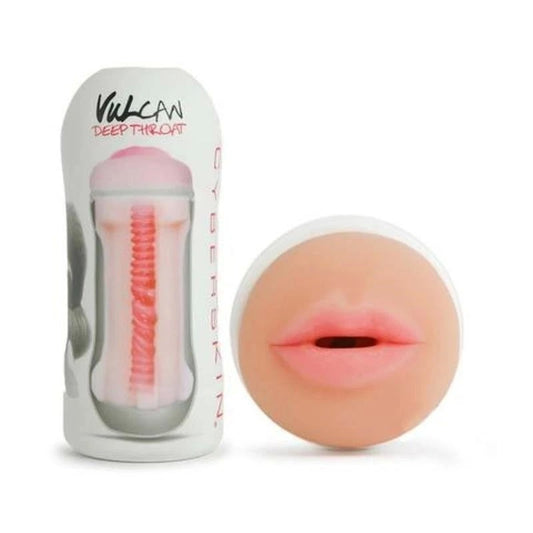 Cyberskin Vulcan Deep Throat Cream - Masturbators and Strokers