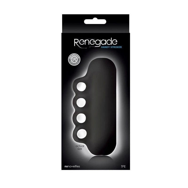 Renegade Handy Stroker Black Masturbators and Strokers