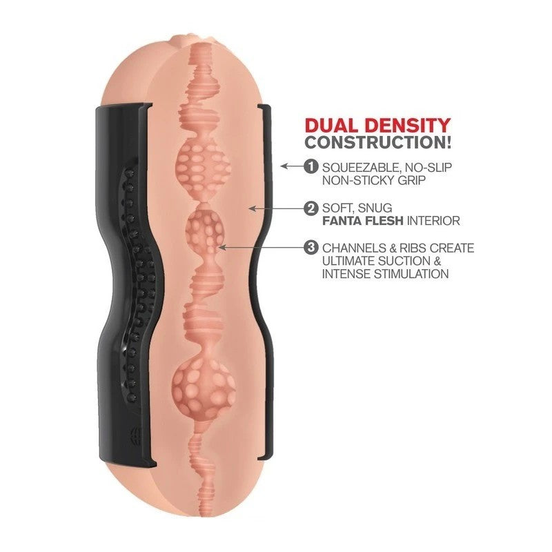 Pipedream Extreme Tight Grip Pussy and Ass Masturbator Masturbators and Strokers