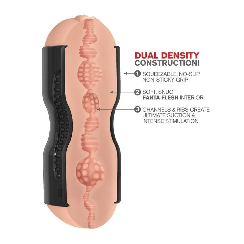 Pipedream Extreme Tight Grip Pussy and Ass Masturbator Masturbators and Strokers