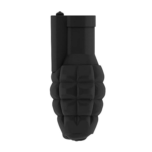 SONO No. 22 Stroker with Vibrating Bullet Black - Masturbators and Strokers