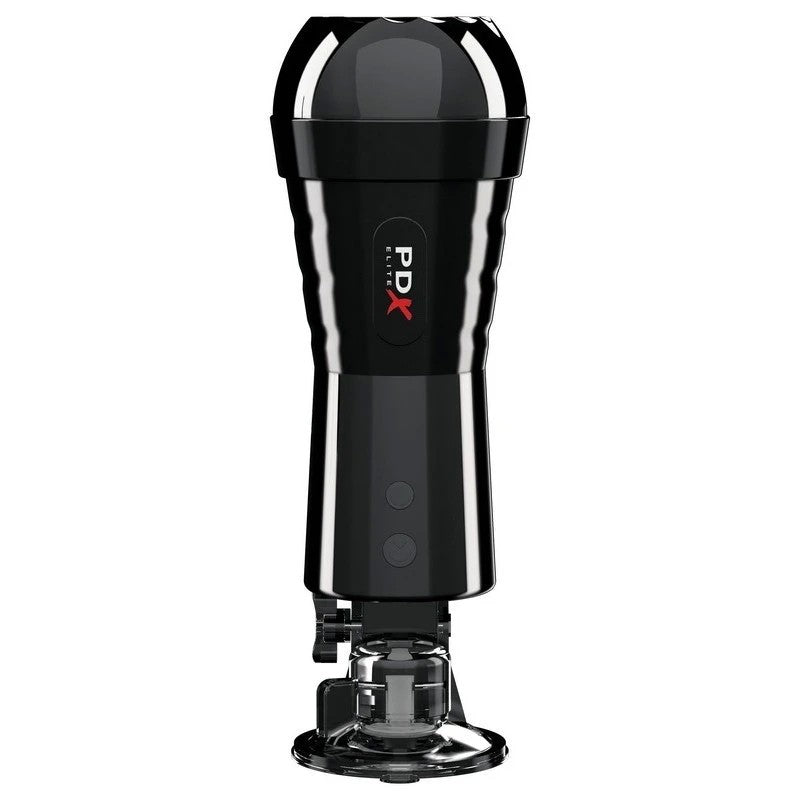 PDX Elite Cock Compressor Vibrating Male Stroker Masturbators and Strokers