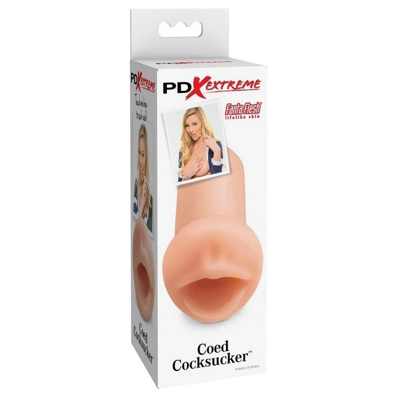 Pipedream Extreme Coed Cocksucker Mens Stroker Masturbators and Strokers