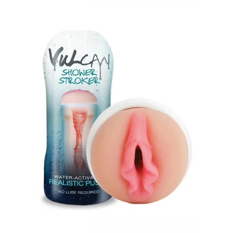 Cyberskin H2O Vulcan Shower Stroker Pussy Masturbators and Strokers
